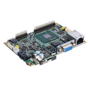 Axiomtek PICO840 Pico-ITX Motherboard, Intel Atom E3845, LVDS/VGA, Single LAN, and Audio